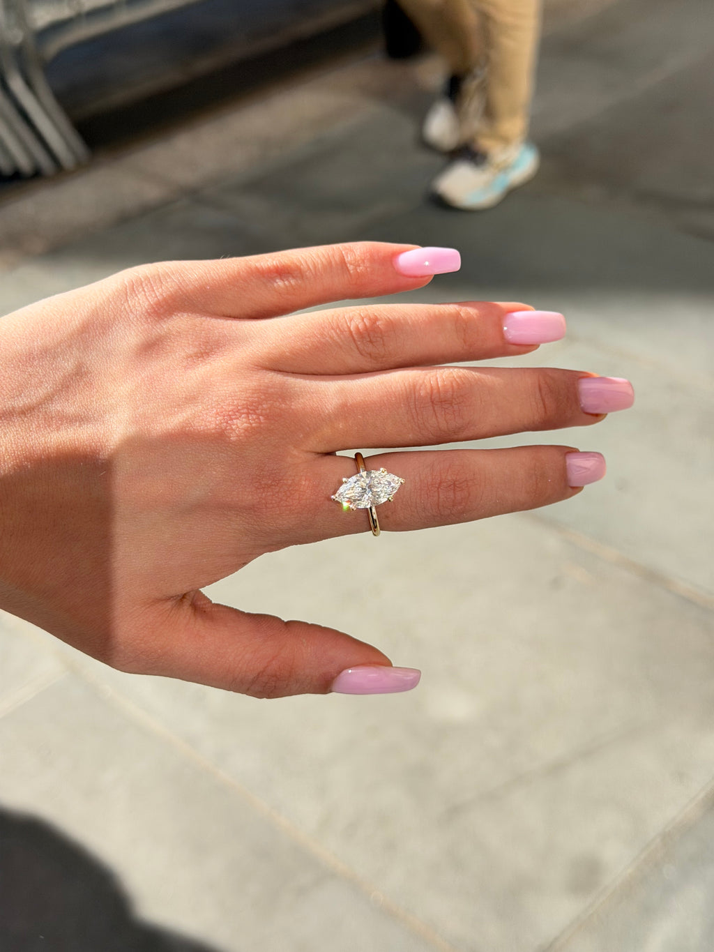 3.40 Marquise Diamond Ring