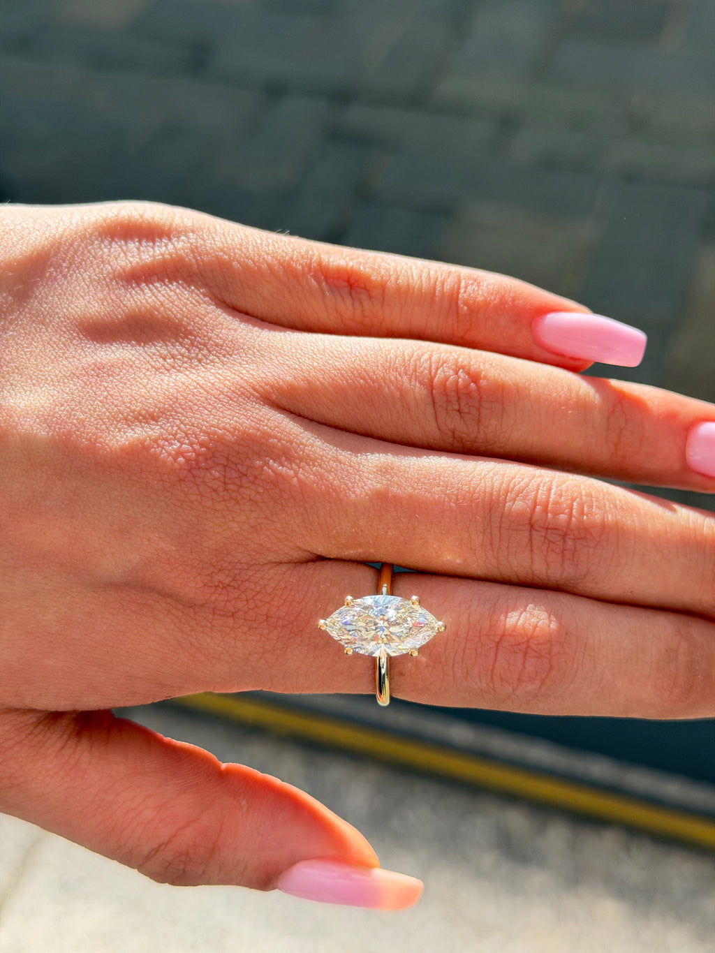3.40 Marquise Diamond Ring