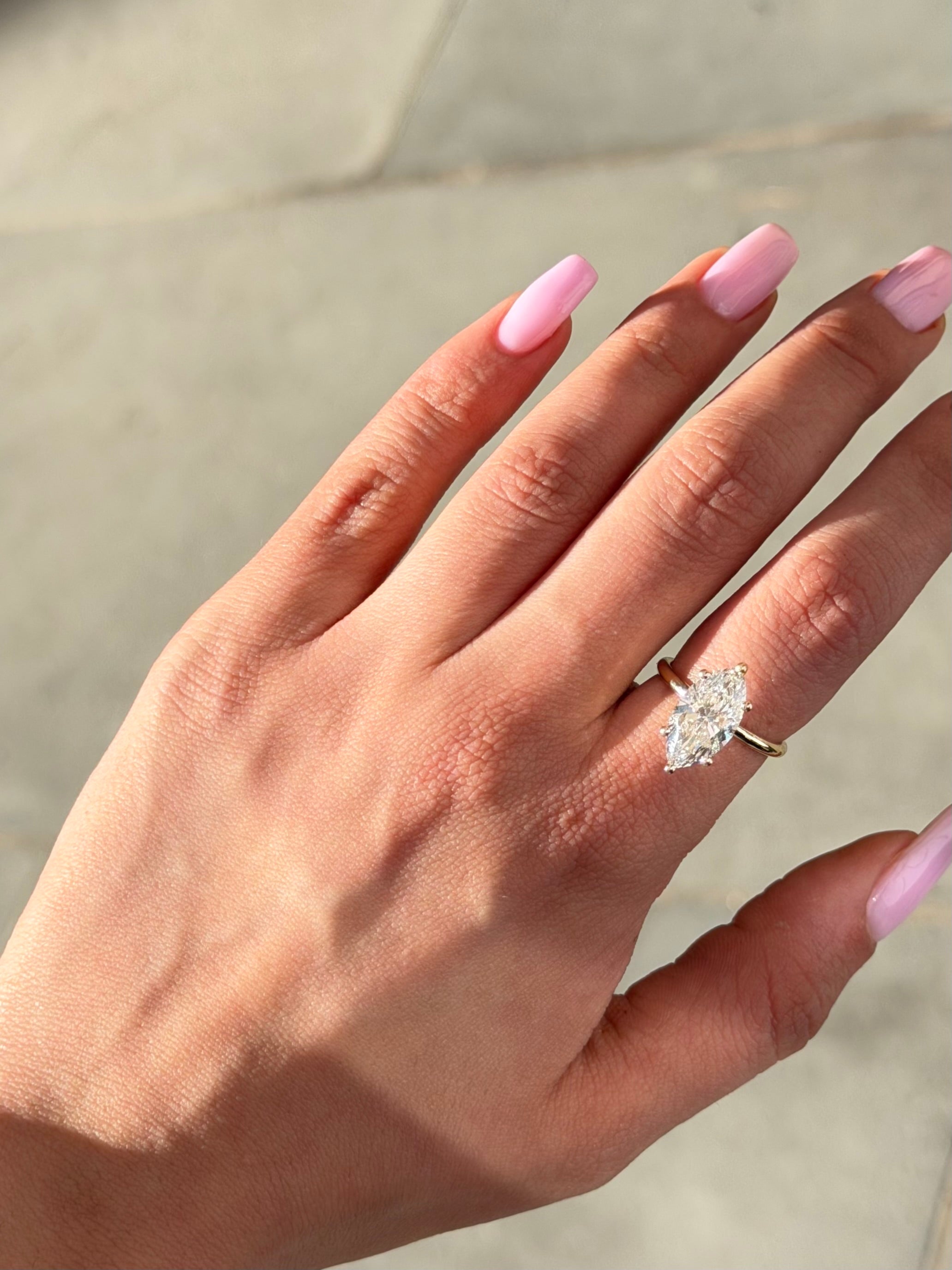 3.40 Marquise Diamond Ring
