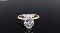 3.01ct Oval Solitaire Ring