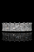 6.50ct Radiant Cut Lab Grown Eternity Band