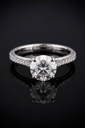 2.03 Round Lab Grown Ring