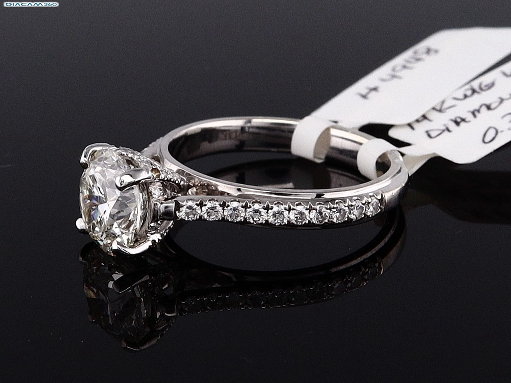 2.03 Round Lab Grown Ring