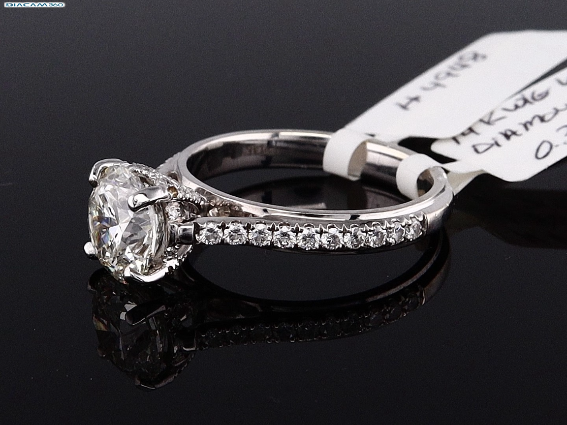 2.03 Round Lab Grown Ring