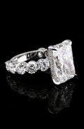 4.06ct Radiant Cut Lab Grown Ring