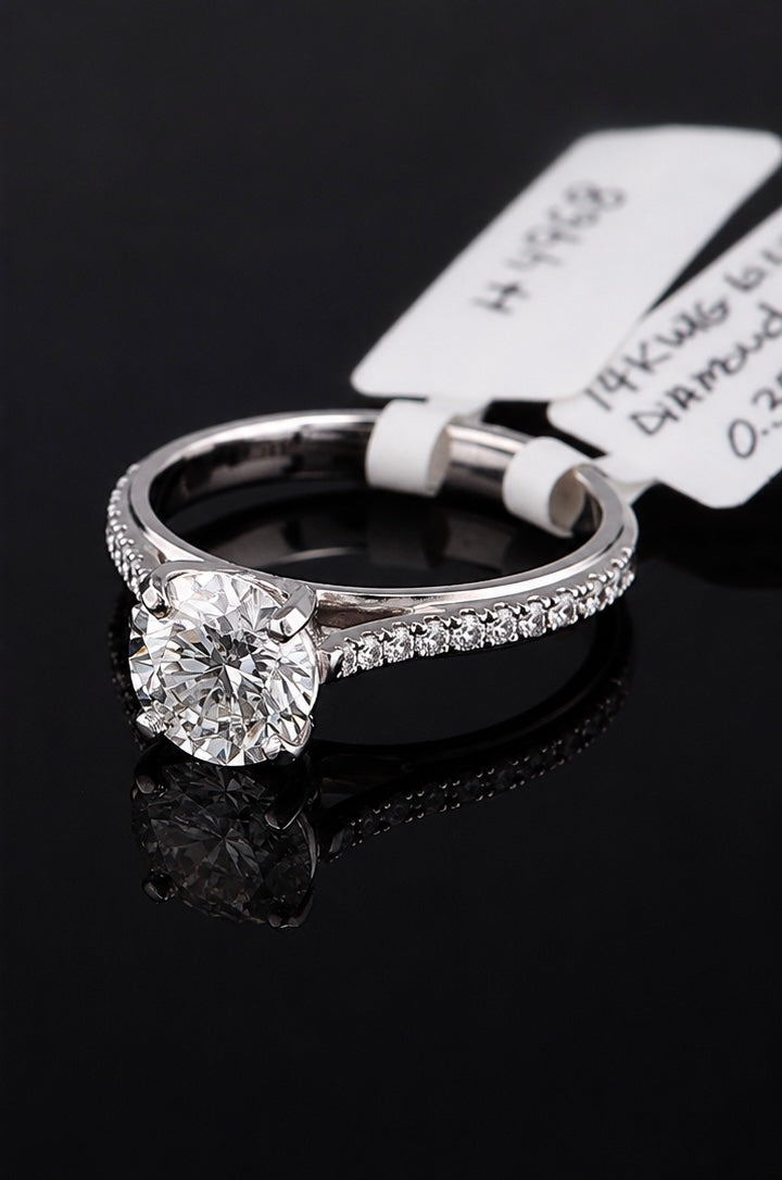 2.03 Round Lab Grown Ring