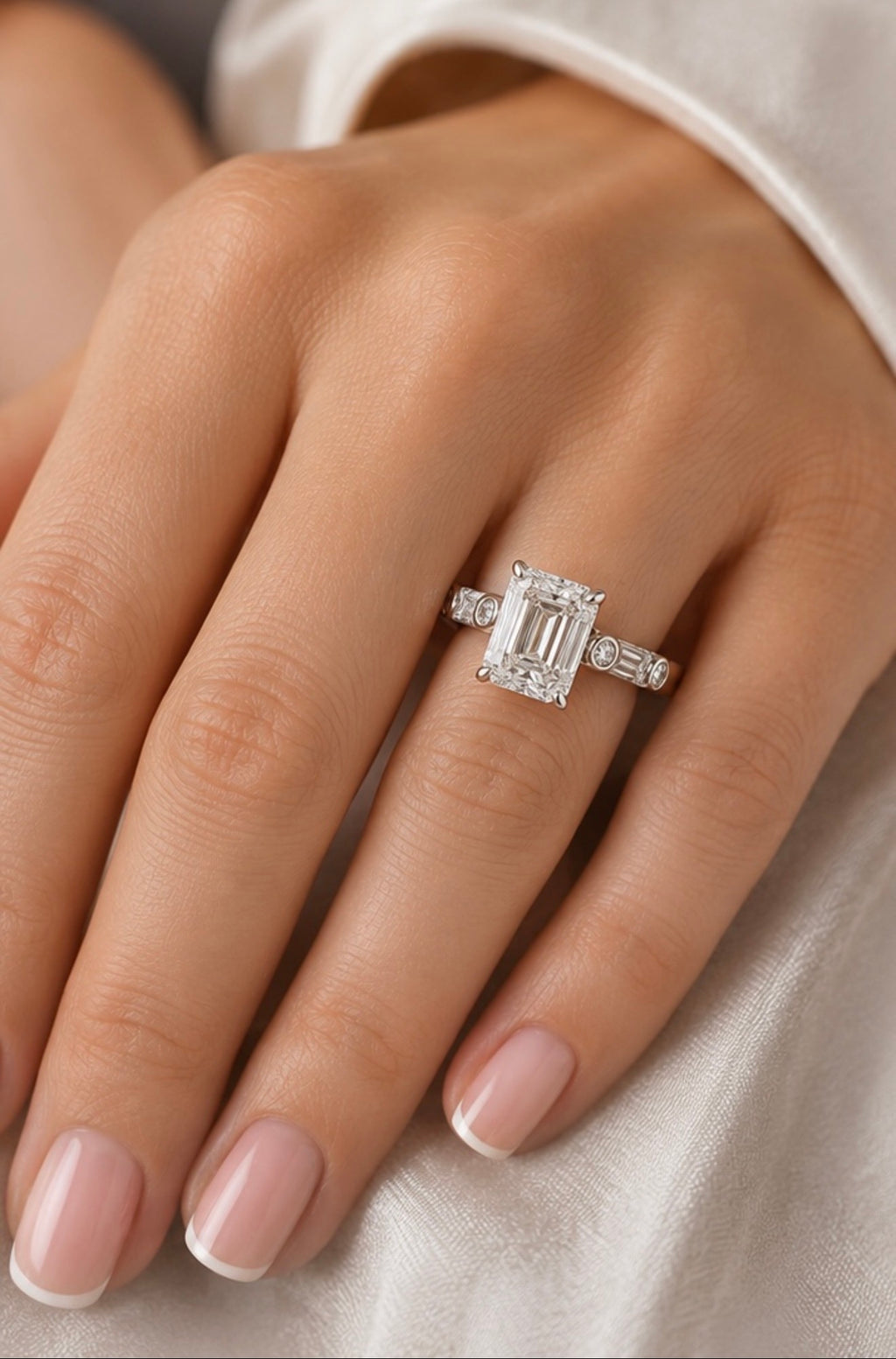 2.04ct Emerald Cut Ring