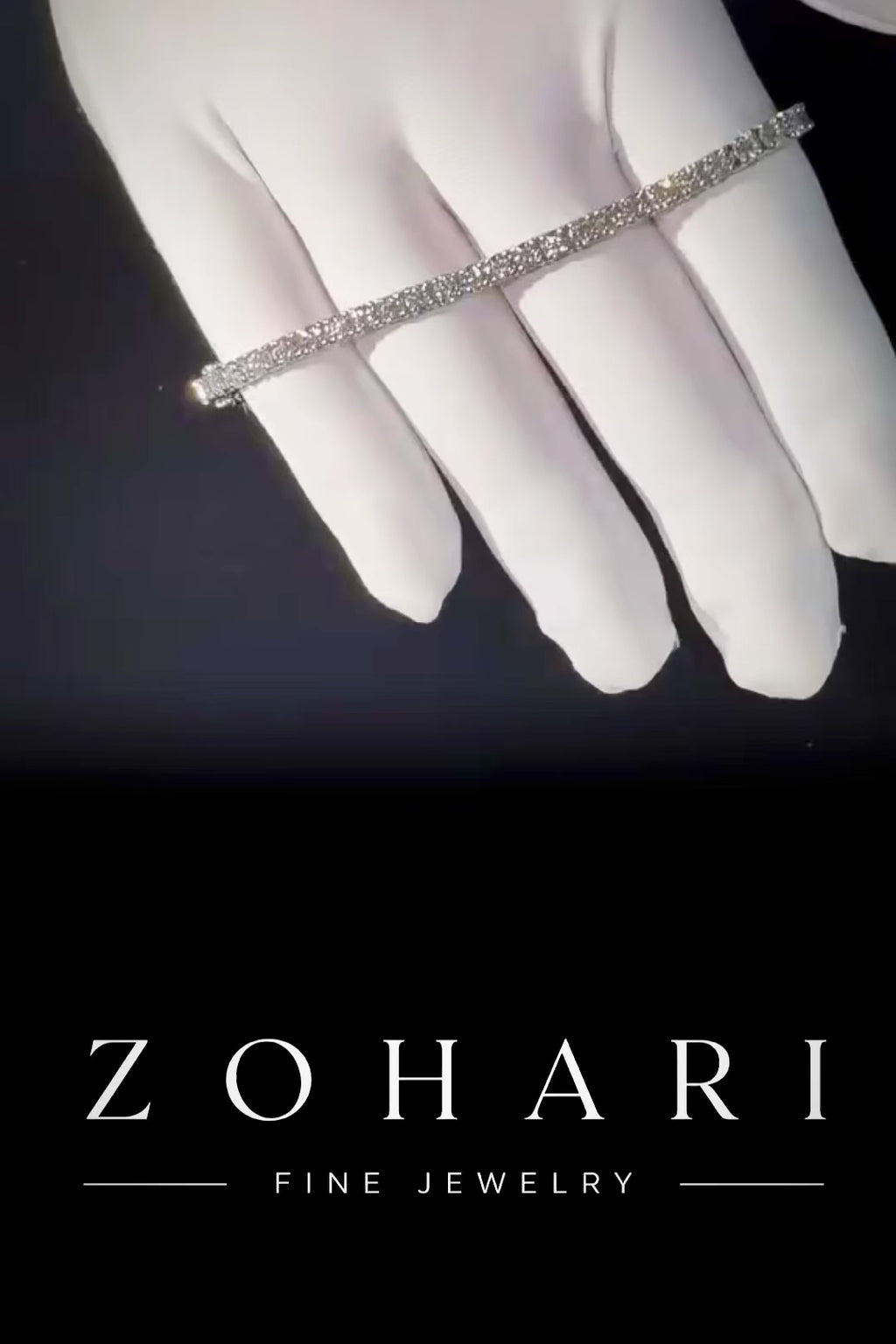 6.0ct Round Lab Grown Tennis Bracelet